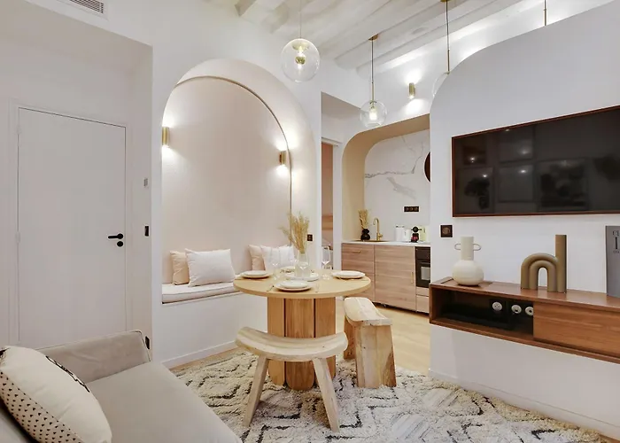 Appartement Charming - 1br-4p - Ac - Marais Parijs
