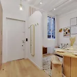 Apartamento Charming - 1br-4p - Ac - Marais *