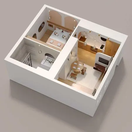 Charming - 1br-4p - Ac - Marais Apartmán