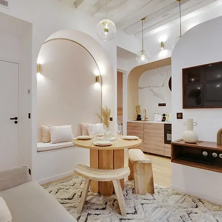 Apartment Charming - 1br-4p - Ac - Marais Paris