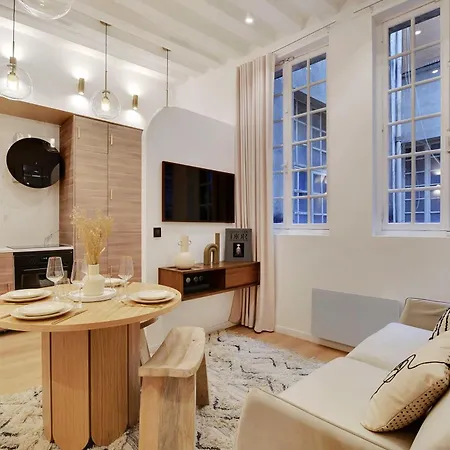 Charming - 1br-4p - Ac - Marais